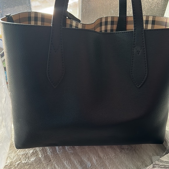 Reversible Haymarket Check Tote - Picture 13 of 16